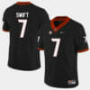 Georgia Bulldogs #7 DAndre Swift College Football Jersey Limited Black