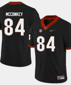 Georgia Bulldogs #84 Ladd Mcconkey Jersey College Football Black