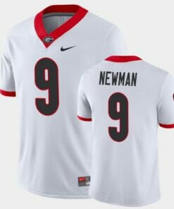 Georgia Bulldogs #9 Jamie Newman White Game College Football Jersey