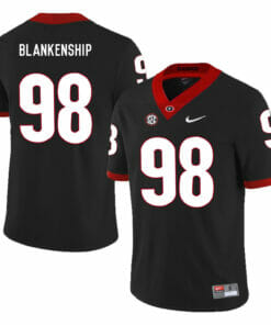Georgia Bulldogs #98 Rodrigo Blankenship College Football Jersey Black