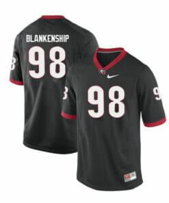 Georgia Bulldogs #98 Rodrigo Blankenship College Football Jersey Black