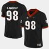 Georgia Bulldogs #98 Rodrigo Blankenship College Football Jersey Limited Black