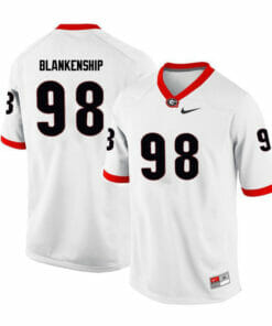 Georgia Bulldogs #98 Rodrigo Blankenship College Football Jersey White