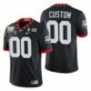 Georgia Bulldogs Jersey Custom 2021-22 CFP National Champions Black