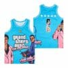Grand The Ftauto Vice City Movie Basketball Jersey