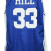 Grant Hill #33 Custom College Basketball Jersey Blue