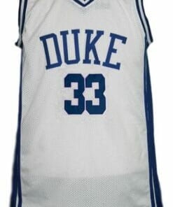 Grant Hill #33 College Basketball Jersey White