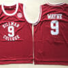 Hillman College #9 Dwyane Wayne Basketball Jersey Red 4 Hillman College 9 Dwyane Wayne Basketball Jersey Red