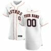 Houston Astros Custom Name Number Home Flexbase Baseball Jersey White