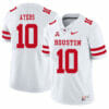 Houston Cougars #10 Demarcus Ayers College Football Jersey White 6 Houston Cougars #10 Demarcus Ayers College Football Jersey White