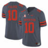 Houston Cougars #10 Ed Oliver College Football Jersey Gray