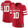 Houston Cougars #10 Ed Oliver College Football Jersey Red