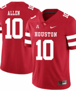 Houston Cougars #10 Kyle Allen College Football Jersey Red