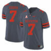 Houston Cougars #7 Case Keenum College Football Jersey Gray