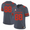 Houston Cougars #88 Steven Dunbar College Football Jersey Gray 6 Houston Cougars #88 Steven Dunbar College Football Jersey Gray