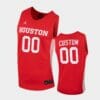 Houston Cougars Custom Name Number Red Replica College Basketball Jersey1