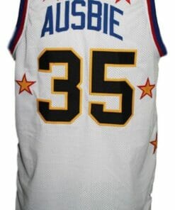 Huber Geese Ausbie #35 Harlem Globetrotters Basketball Jersey White