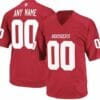 Indiana Hoosiers Custom Jersey Name Number NCAA College Football Red