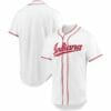 Indiana Hoosiers Custom Name and Number College Baseball Jersey White