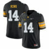 Iowa Hawkeyes #14 Desmond King NCAA College Football Jersey Black