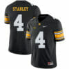 Iowa Hawkeyes #4 Nathan Stanley NCAA College Football Jersey Black