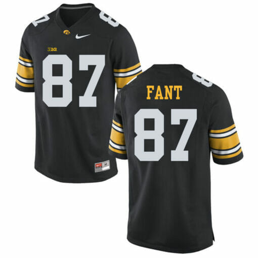 Iowa Hawkeyes #87 Noah Fant NCAA College Football Jersey Black