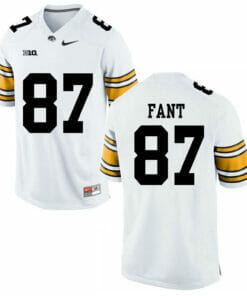 Iowa Hawkeyes #87 Noah Fant NCAA College Football Jersey White