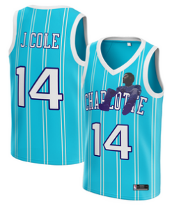 J. Cole #14 Charlotte Basketball Jersey