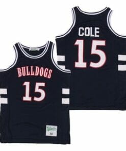 J. Cole #15 Bulldogs High School Basketball Jersey
