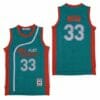Jackie Moon 33 Flint Tropics Teal Basketball Jersey