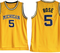 Jalen Rose #5 Michigan Basketball Jersey