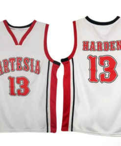 James Artesia #13 High School Basketball Jersey