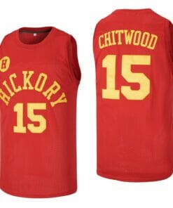 Jimmy Chitwood #15 Hickory Hoosiers High School Basketball Jersey