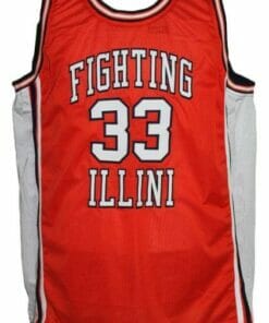 Kenny Battle #33 Custom College Basketball Jersey New Sewn Orange