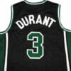 Kevin Durant #3 Montrose High School Basketball Jersey Black
