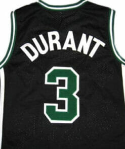 Kevin Durant #3 Montrose High School Basketball Jersey Black