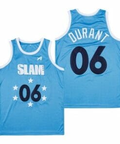 Kevin Durant #6 Slam Magazine Basketball Jersey