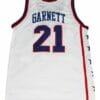 Kevin Garnett #21 McDonald's All American Basketball Jersey Sewn White