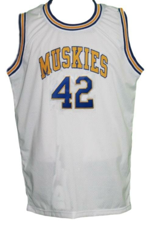 Kevin Love #42 Minnesota Muskies Aba Basketball Jersey Sewn White 2 Kevin Love #42 Minnesota Muskies Aba Basketball Jersey Sewn White
