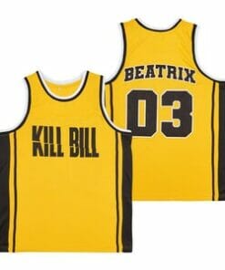 Kill Bill #3 Beatrix Movie Basketball Jersey