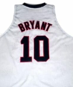 Kobe Bryant #10 Team USA Basketball Jersey White