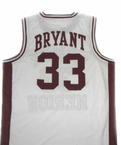Kobe Bryant #33 Lower Merion High School Basketball Jersey White