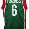 Kristaps Porzingis #6 Sevilla Baloncesto Basketball Jersey New Green