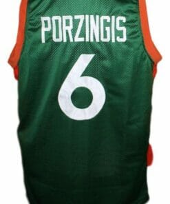 Kristaps Porzingis Cajasol Sevilla Basketball Jersey Green