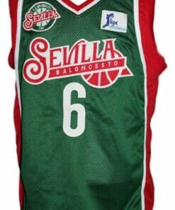 Kristaps Porzingis #6 Sevilla Baloncesto Basketball Jersey New Green
