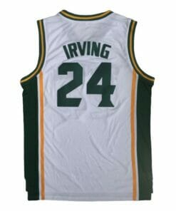 Kyrie Irving #24 St.Patrick High School White Basketball Jersey