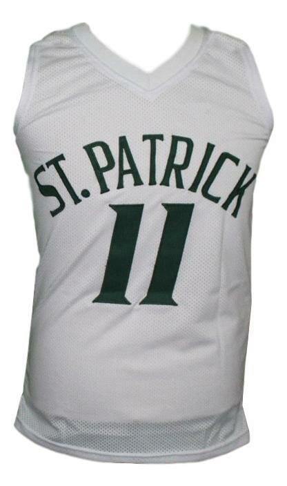 Kyrie Irving St.Patrick High School Basketball Jersey White 2 Kyrie Irving St.Patrick High School Basketball Jersey White