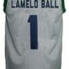 Lamelo Ball #1 Chino Hills Huskies Basketball Jersey Grey 6 Lamelo Ball #1 Chino Hills Huskies Basketball Jersey Grey