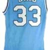 Larry Bird #33 College Basketball Jersey Sewn Blue