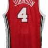 Larry Johnson #4 College Basketball Jersey Red 7 Larry Johnson #4 College Basketball Jersey Red